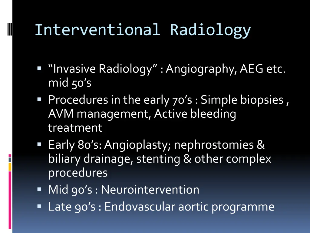 interventional radiology