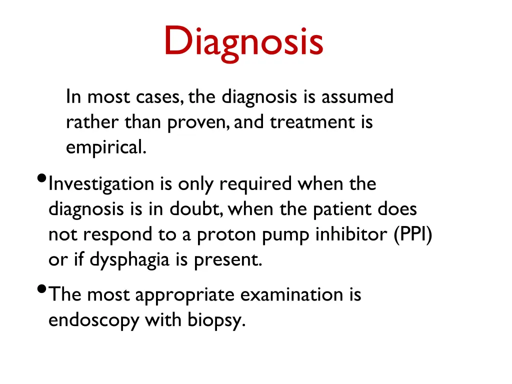 diagnosis