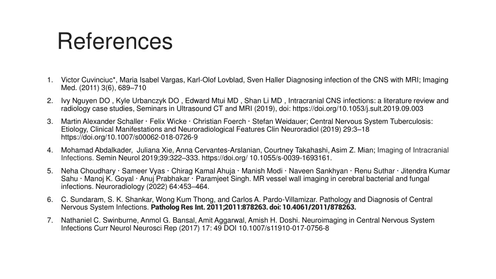 references