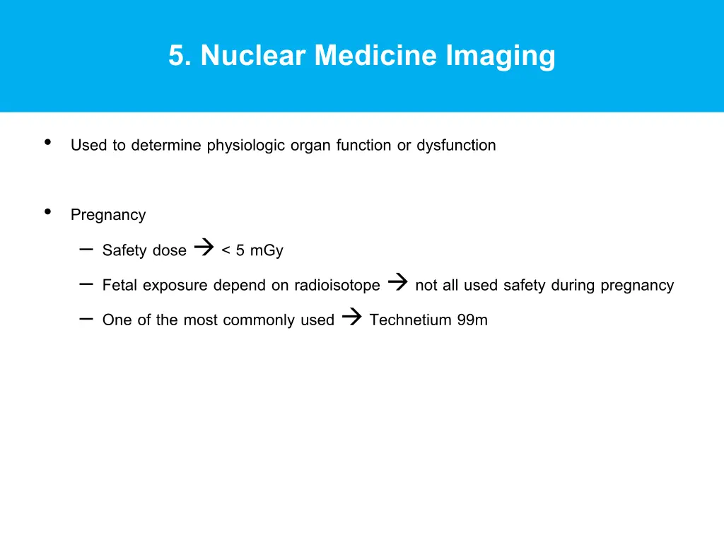 5 nuclear medicine imaging