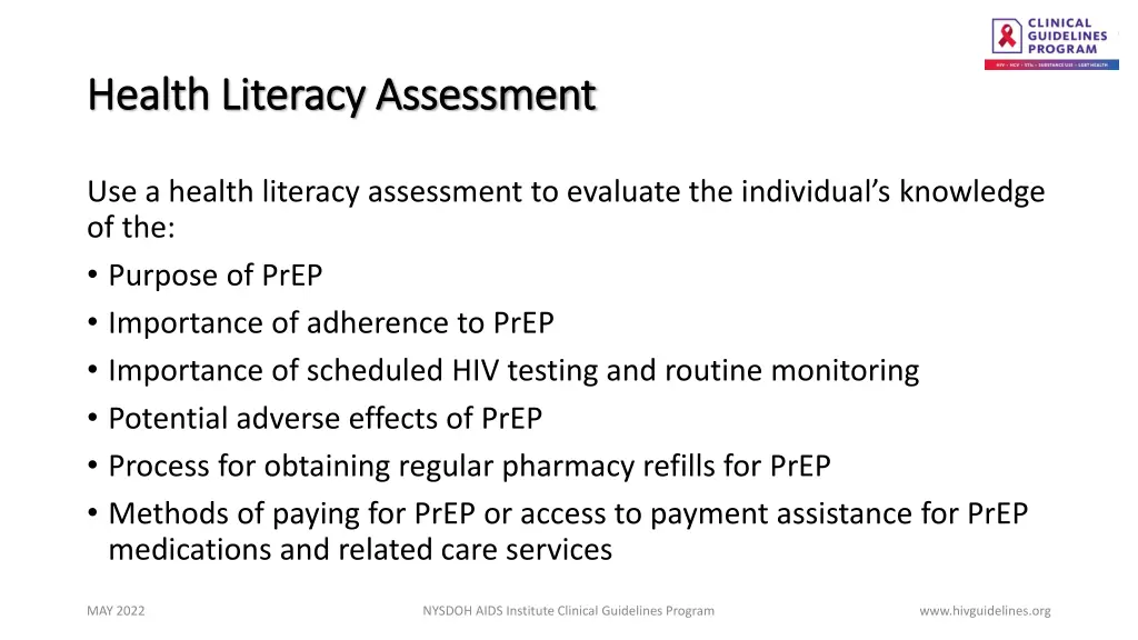 health literacy assessment health literacy