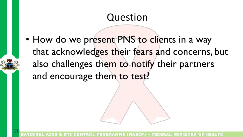 question