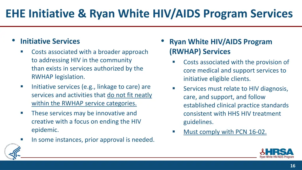 ehe initiative ryan white hiv aids program