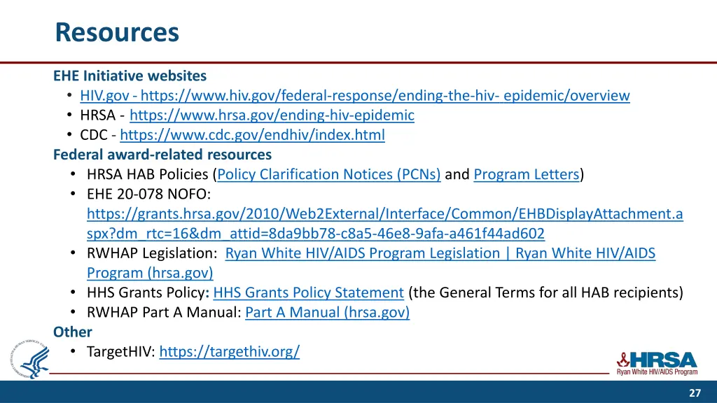 resources