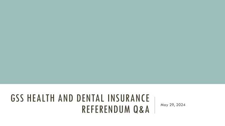 gss health and dental insurance