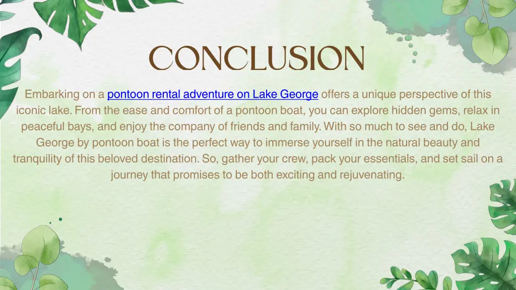 embarking on a pontoon rental adventure on lake