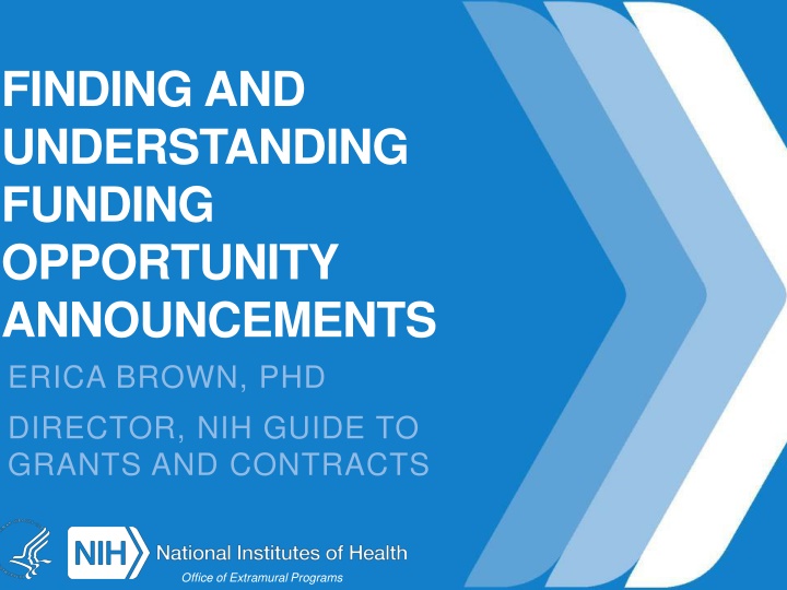 finding and understanding funding opportunity