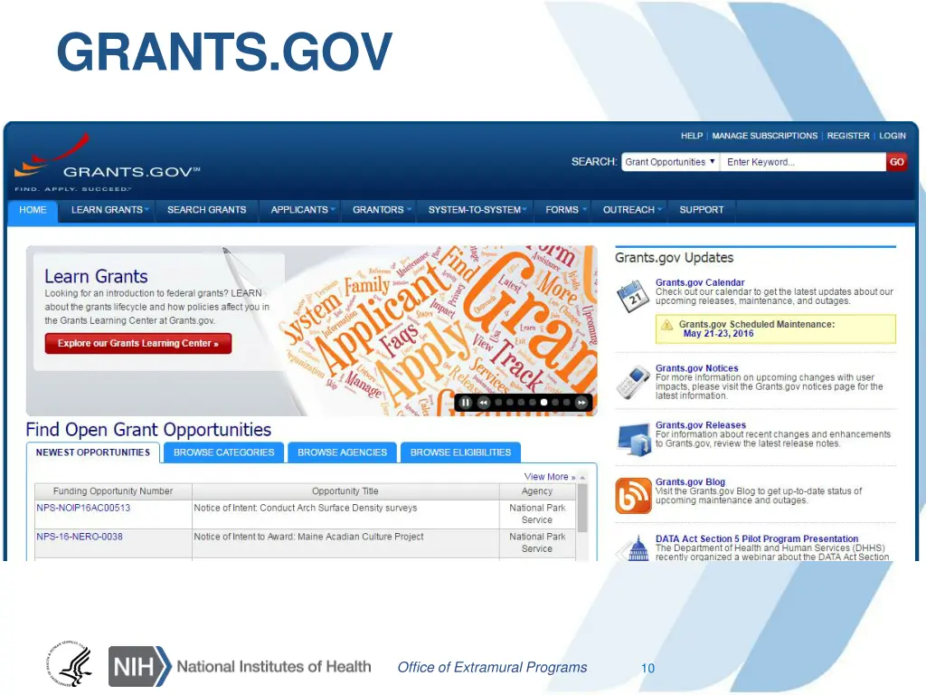 grants gov