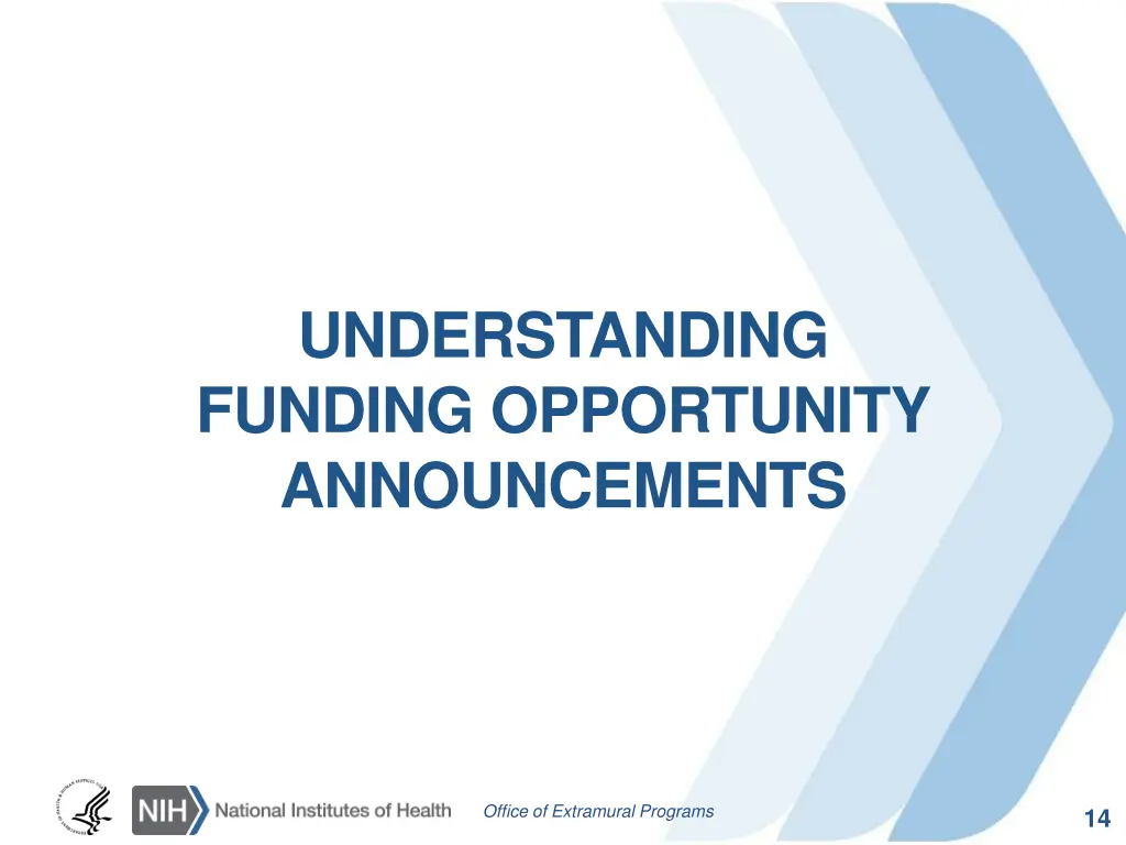 understanding funding opportunity announcements