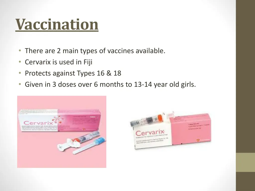vaccination
