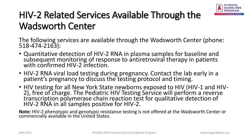 hiv hiv 2 related services available through