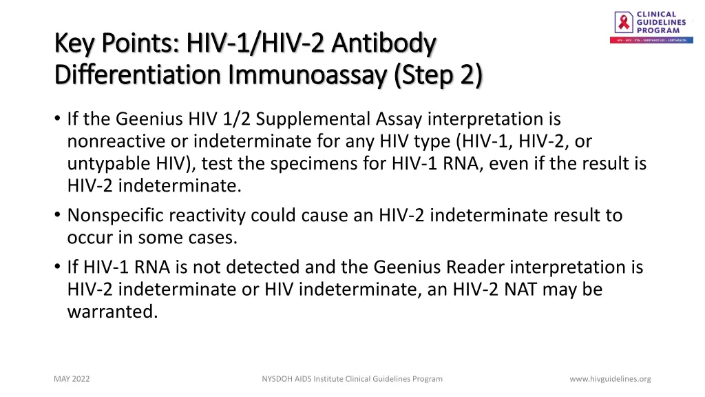 key points hiv key points