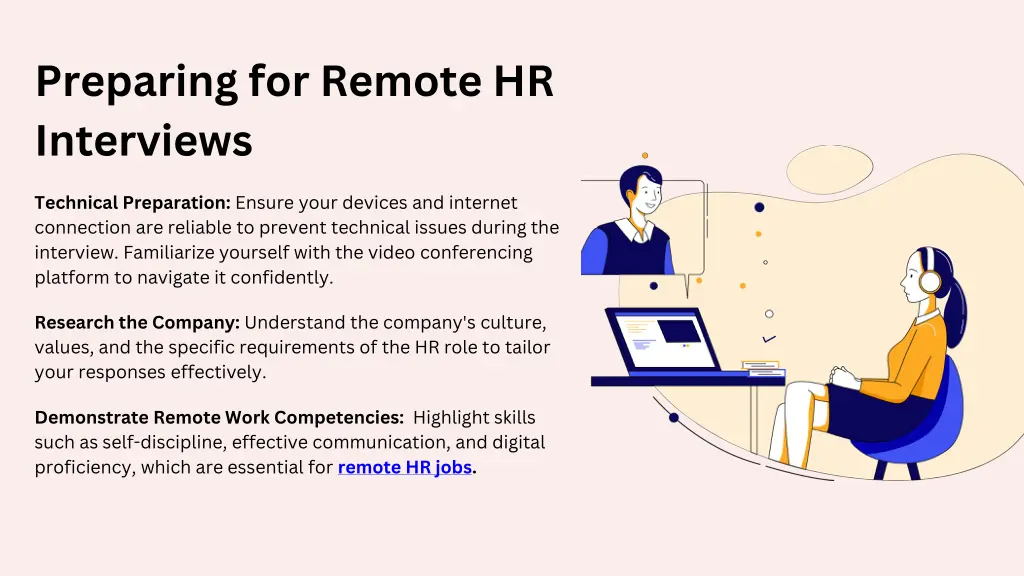 preparing for remote hr interviews