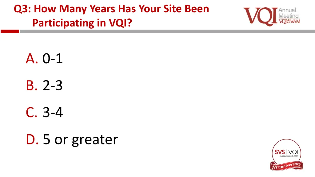q3 how many years has your site been