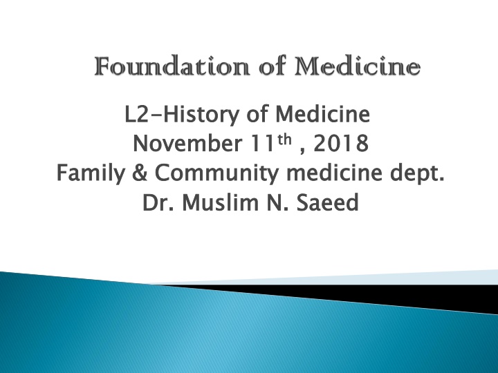 l l2 2 history of medicine november family dr