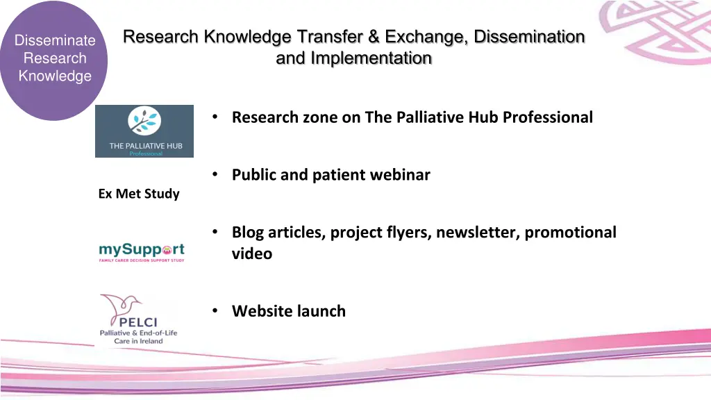 research knowledge transfer exchange 1