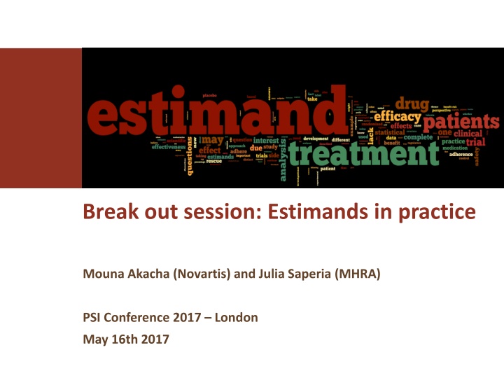 break out session estimands in practice