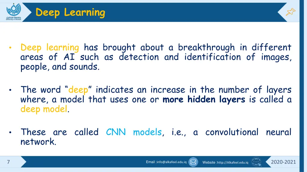 deep learning