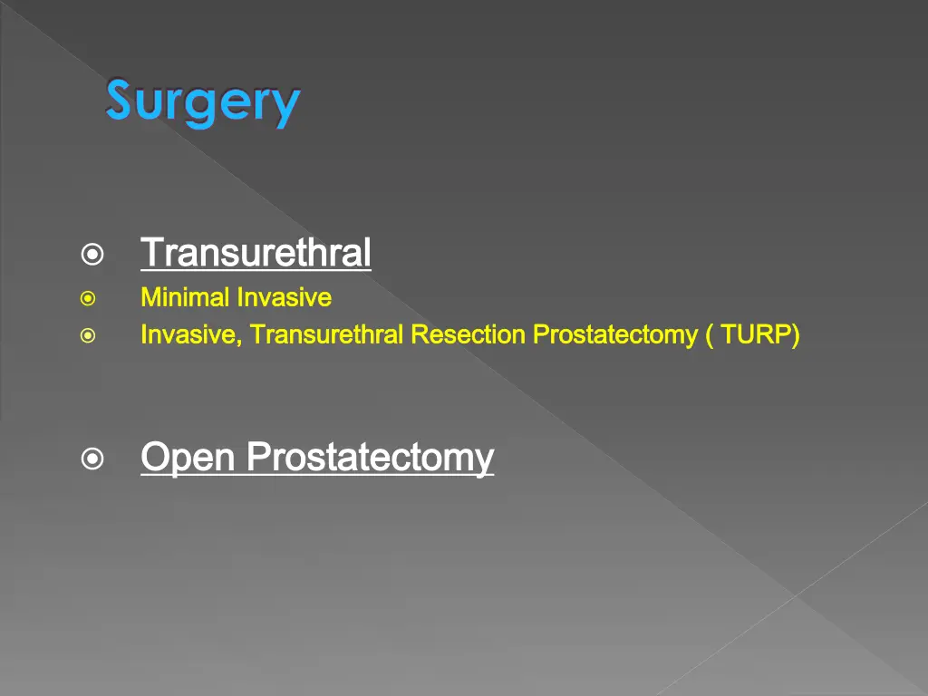 surgery