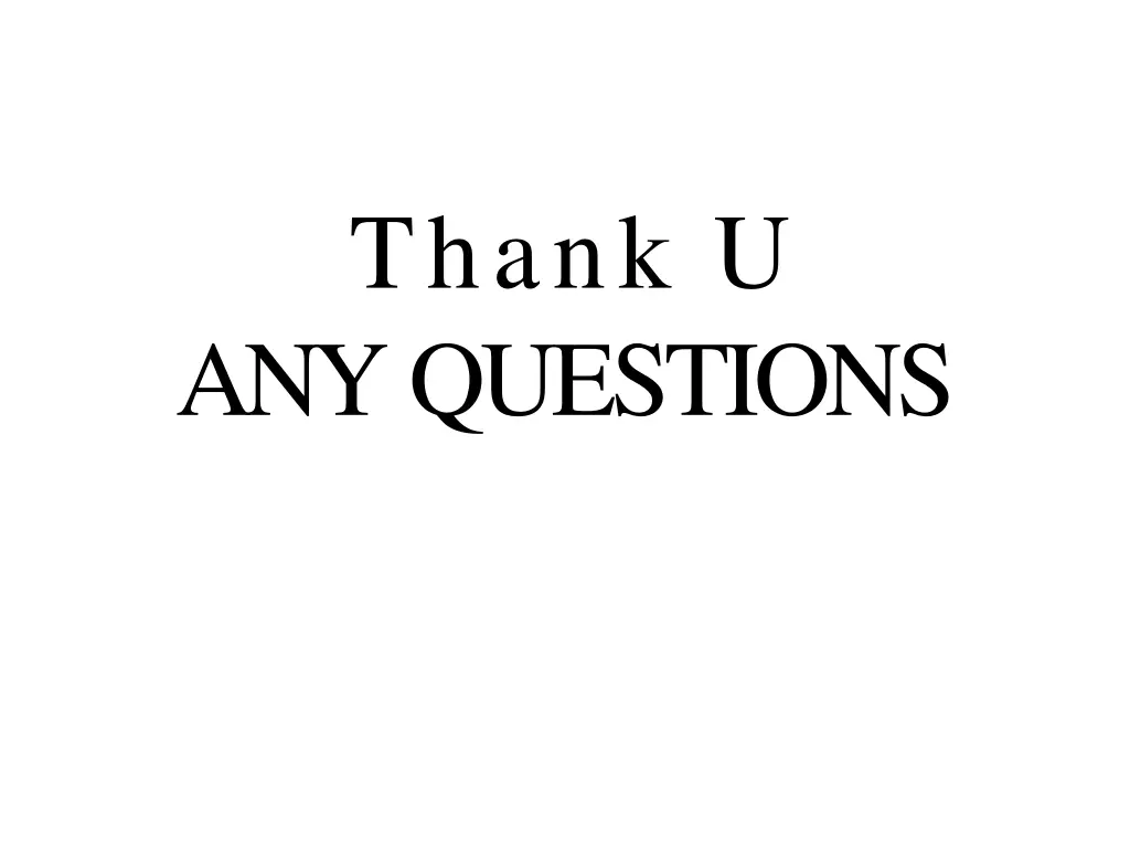 thank u anyquestions