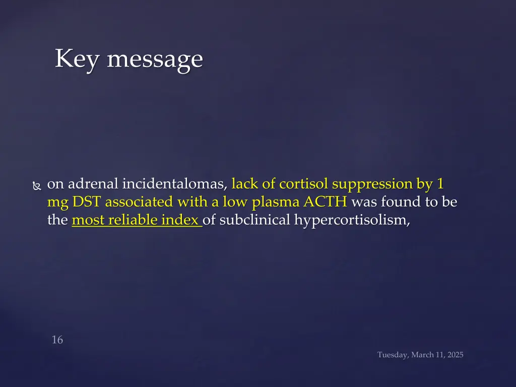 key message