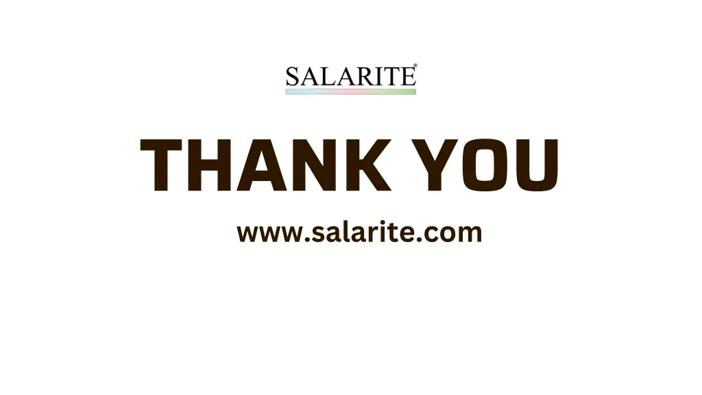 thank you www salarite com