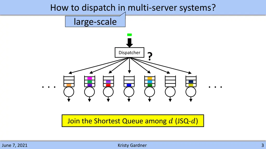 how to dispatch in multi server systems large