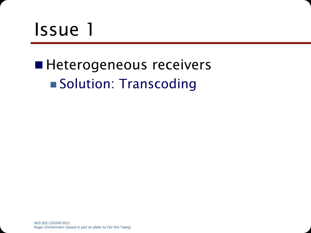 issue 1