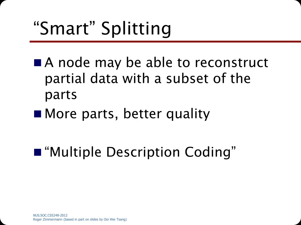smart splitting