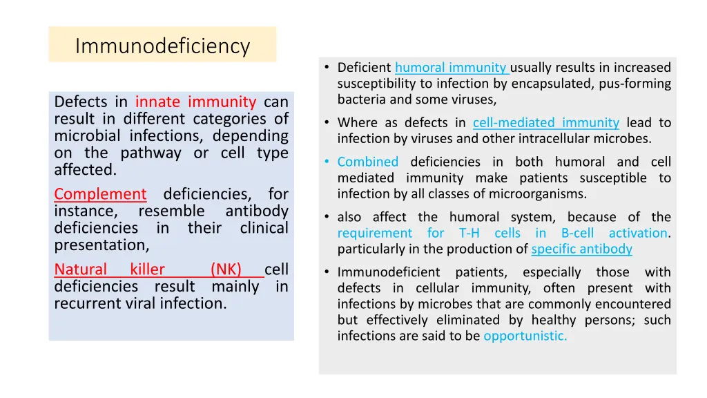 immunodeficiency