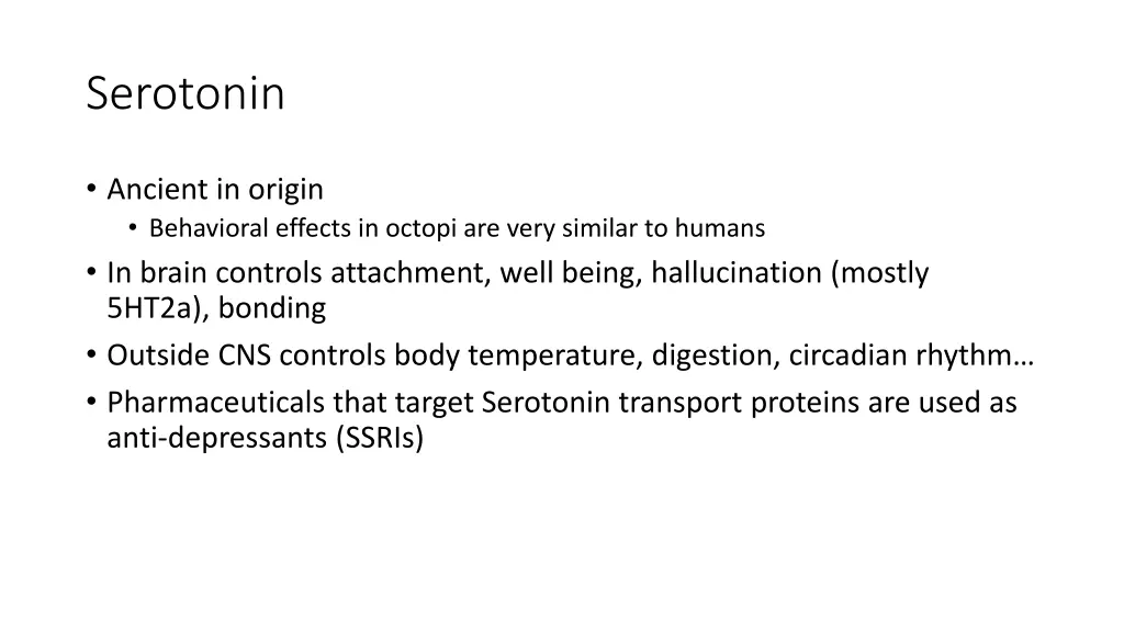 serotonin