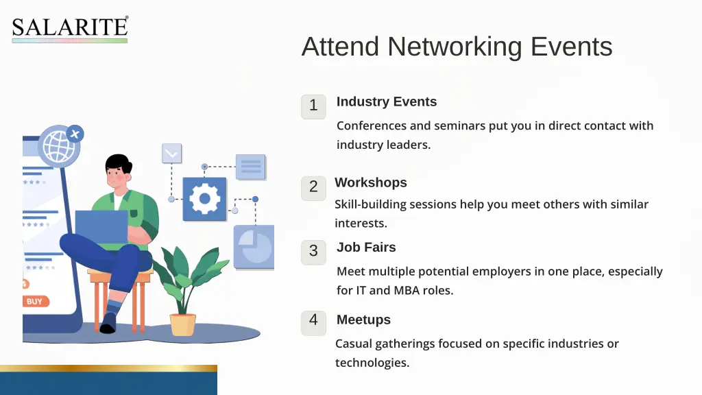 attend networking events