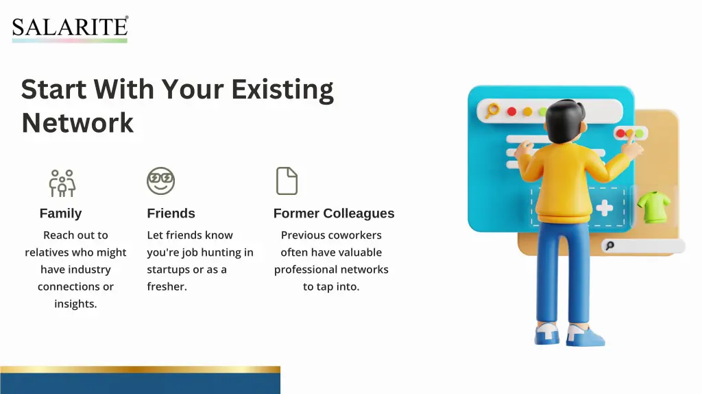 start with your existing network