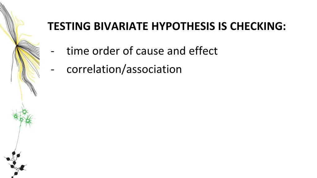 testing bivariate hypothesis is checking 1