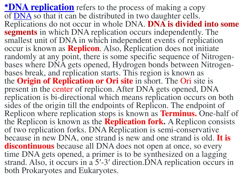 dna replication refers to the process of making
