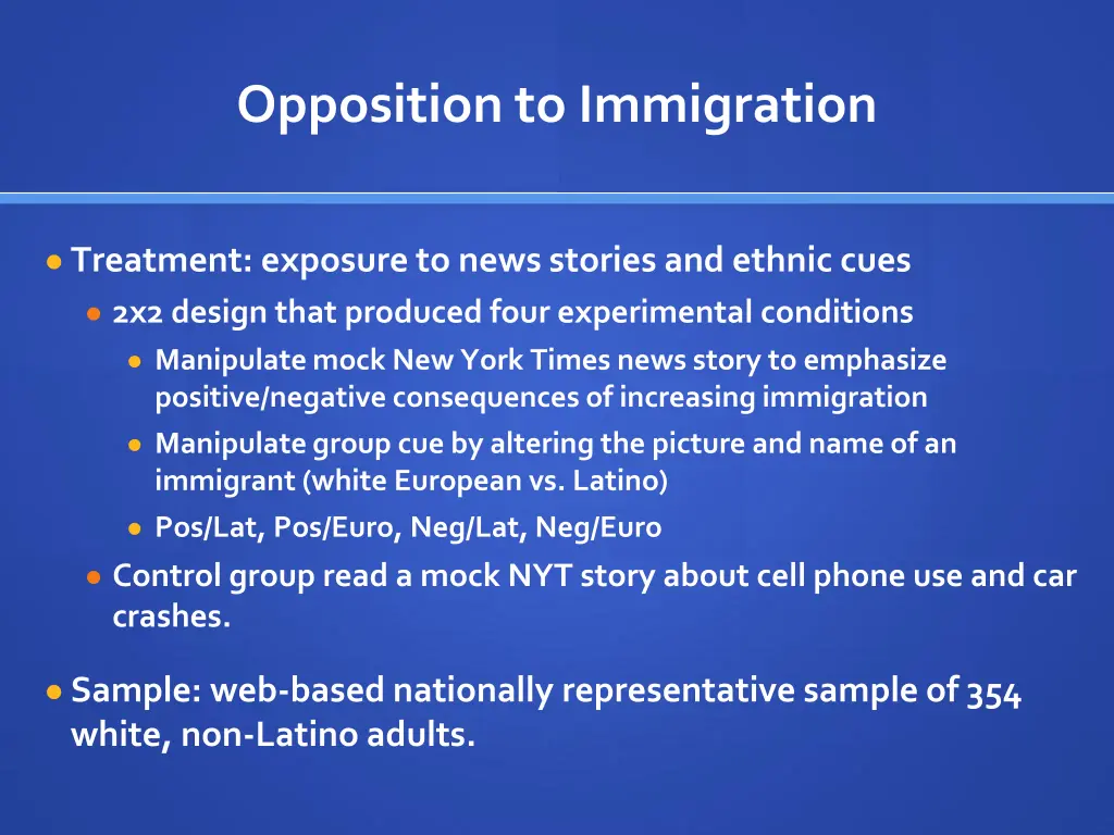 opposition to immigration 1