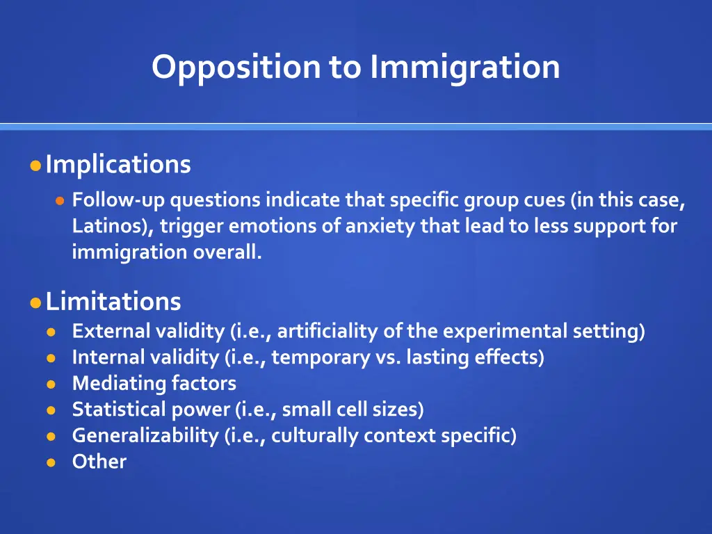 opposition to immigration 5