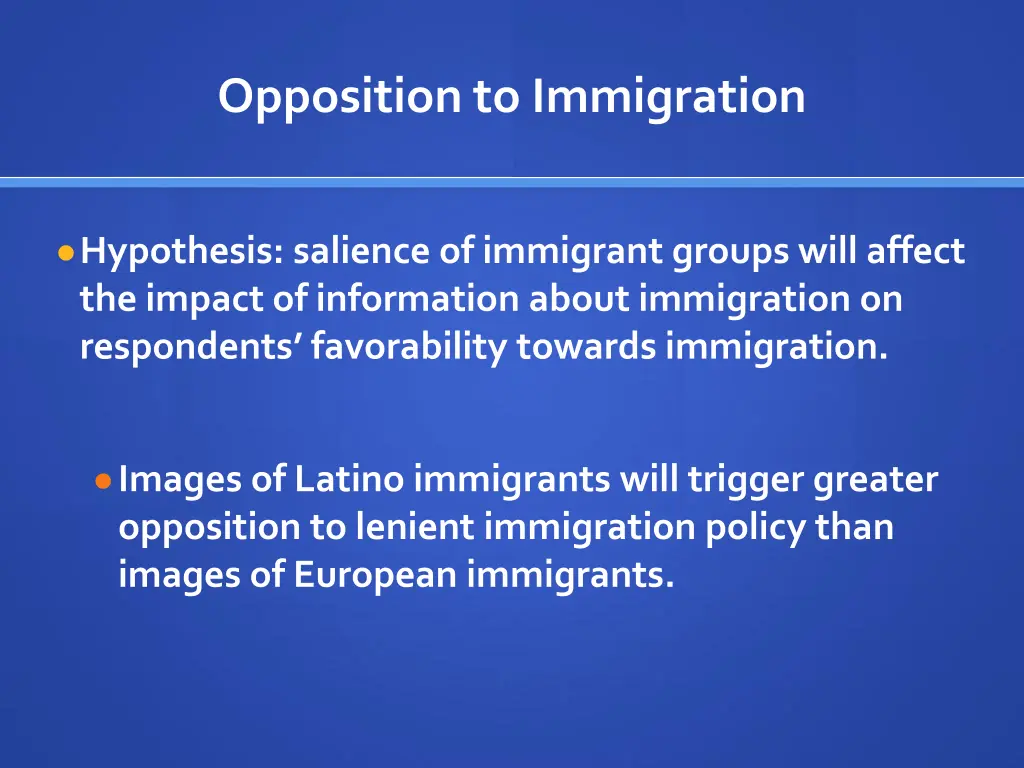 opposition to immigration
