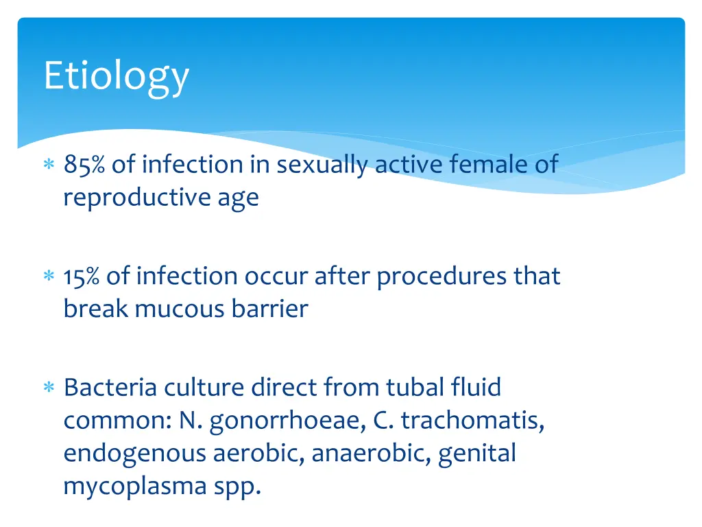 etiology