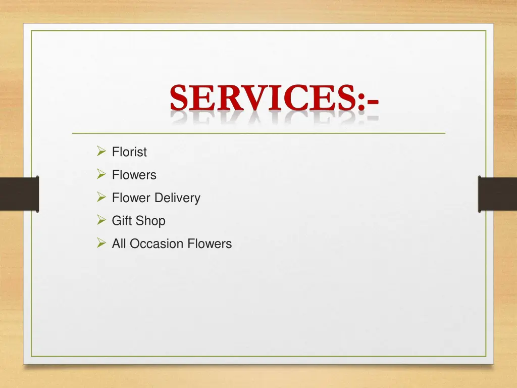 services