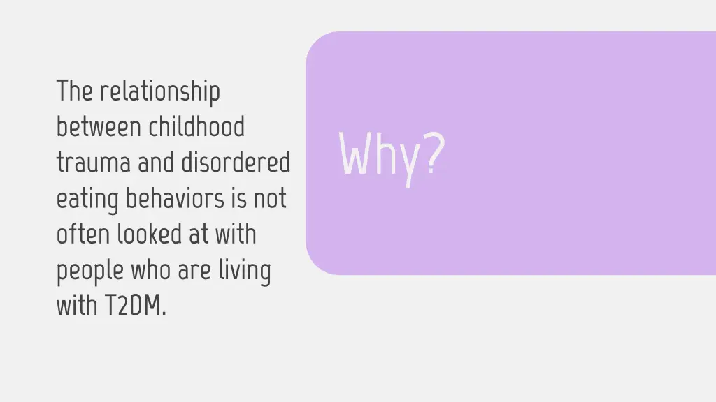 the relationship between childhood trauma