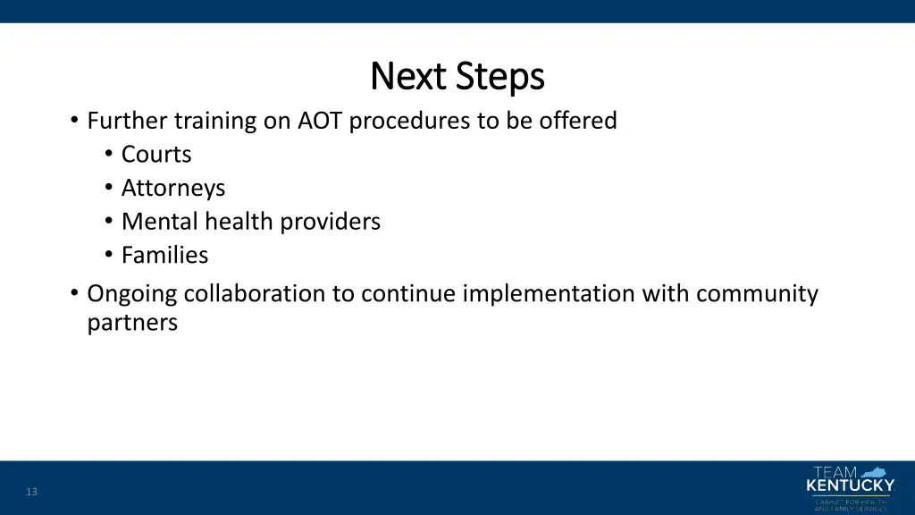 next steps next steps