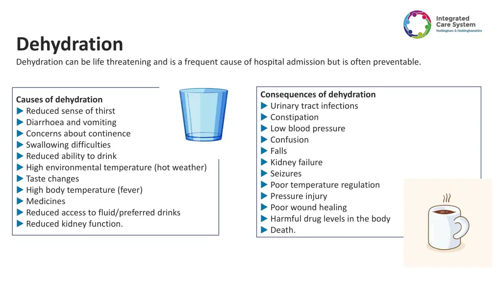 dehydration dehydration can be life threatening