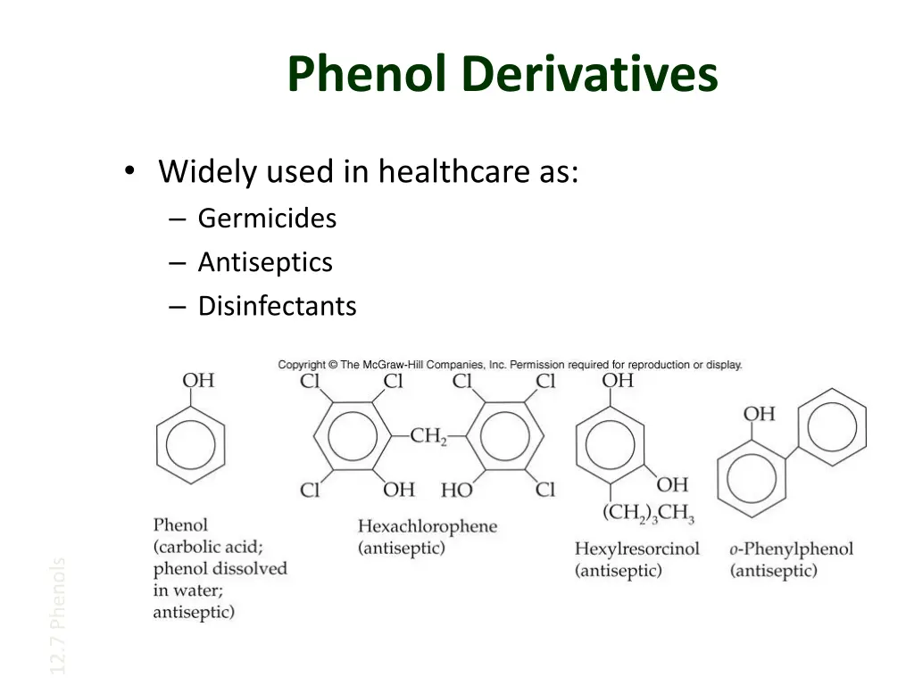 phenol derivatives