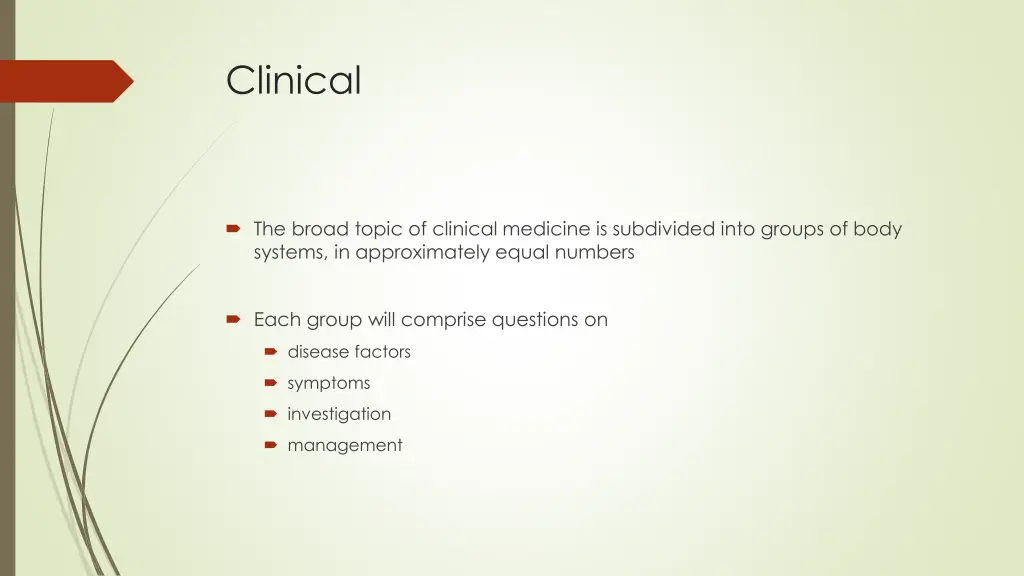 clinical