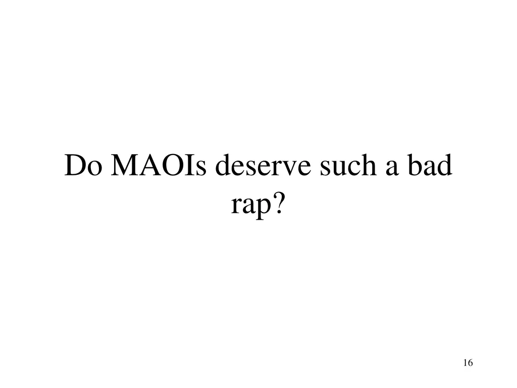 do maois deserve such a bad rap