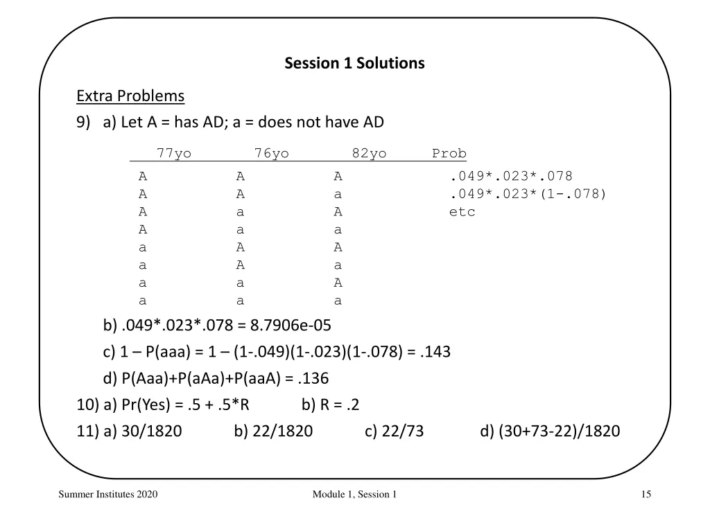 session 1 solutions 1