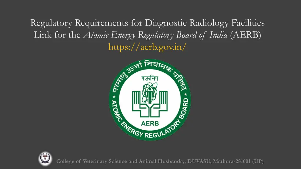 regulatory requirements for diagnostic radiology 3