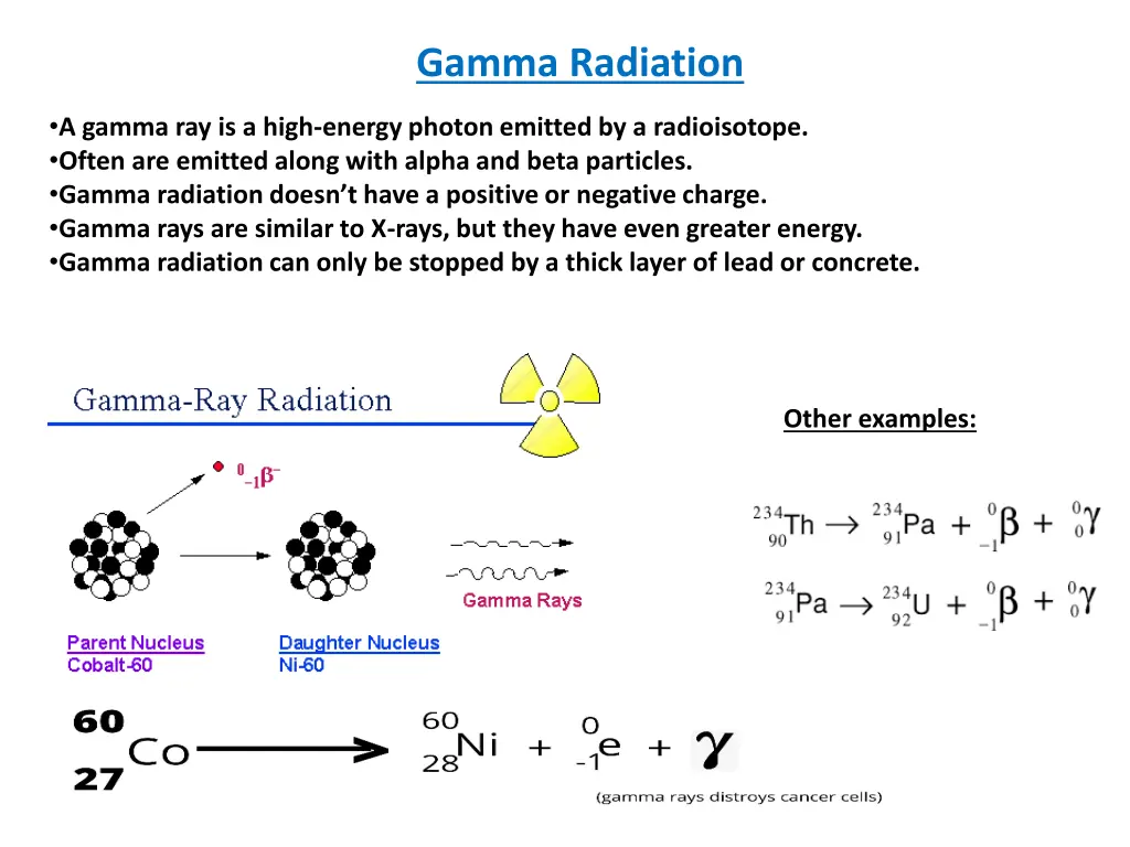 gamma radiation
