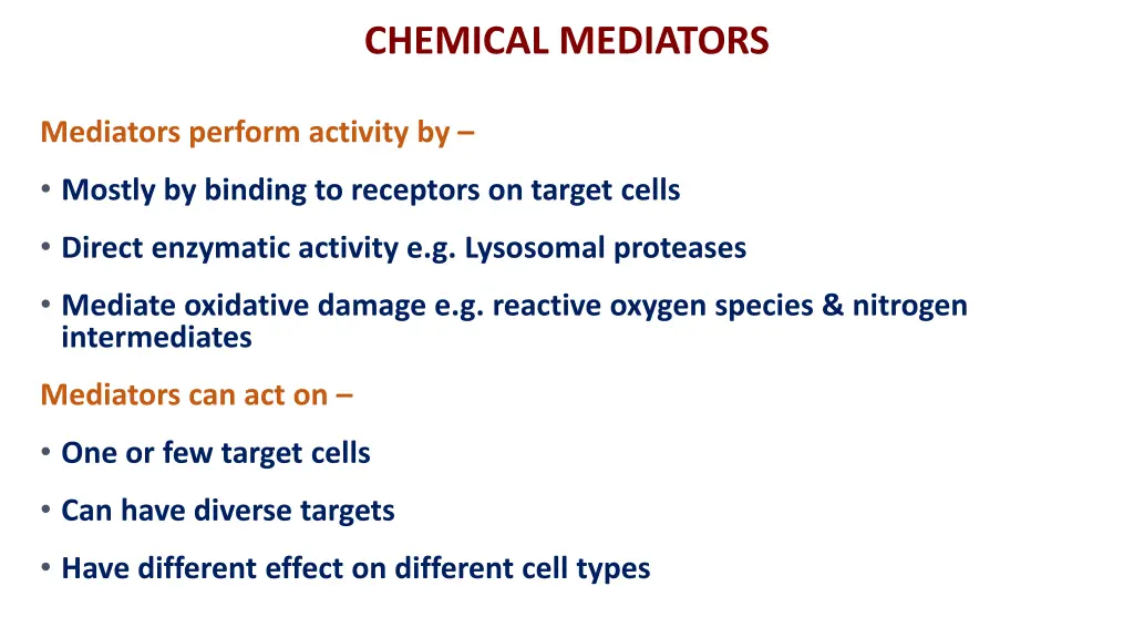 chemical mediators 3